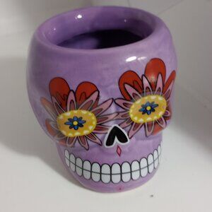 DAY OF THE DEAD SMALL VASE